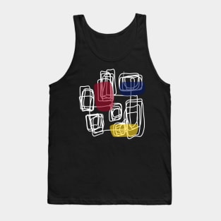 Simple line art Tank Top